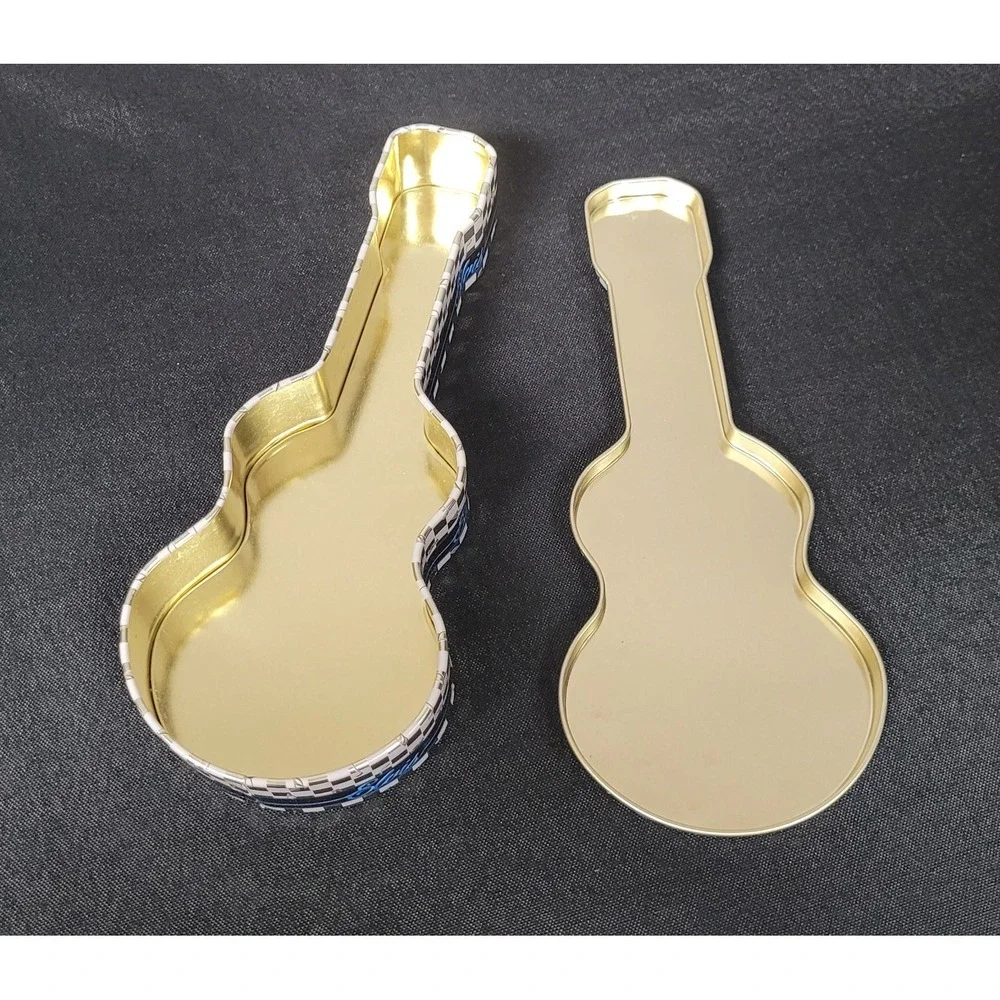 Wertheimer Collection Elvis Presley Guitar-Shaped Collectible Tin (2002) - Empty